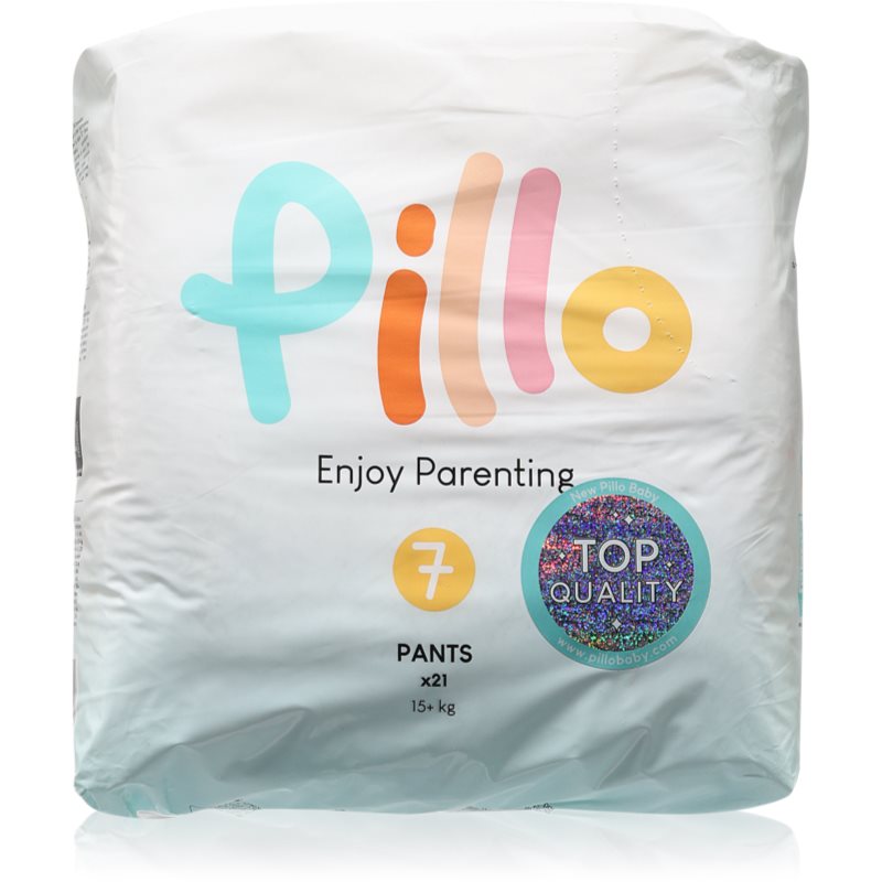 Pillo Premium Pants XXL Size 7 еднократни пелени гащички +15 kg - За деца - Сравни цени от 1 магазин с безплатна доставка