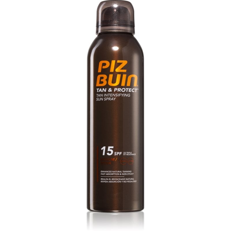 Piz Buin Tan & Protect защитен спрей за ускоряване на тена SPF 15