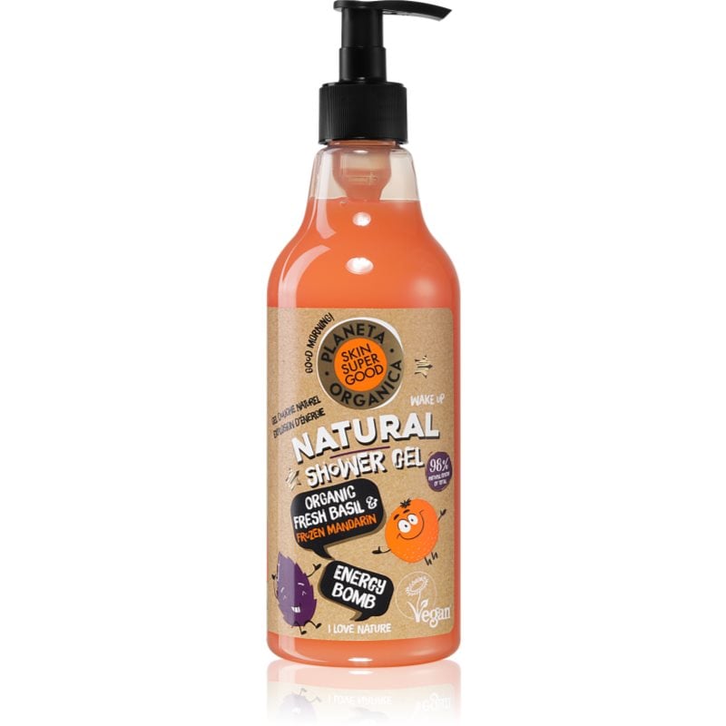 Organic Shop Skin Super Good натурален душ-гел с освежаващ ефект