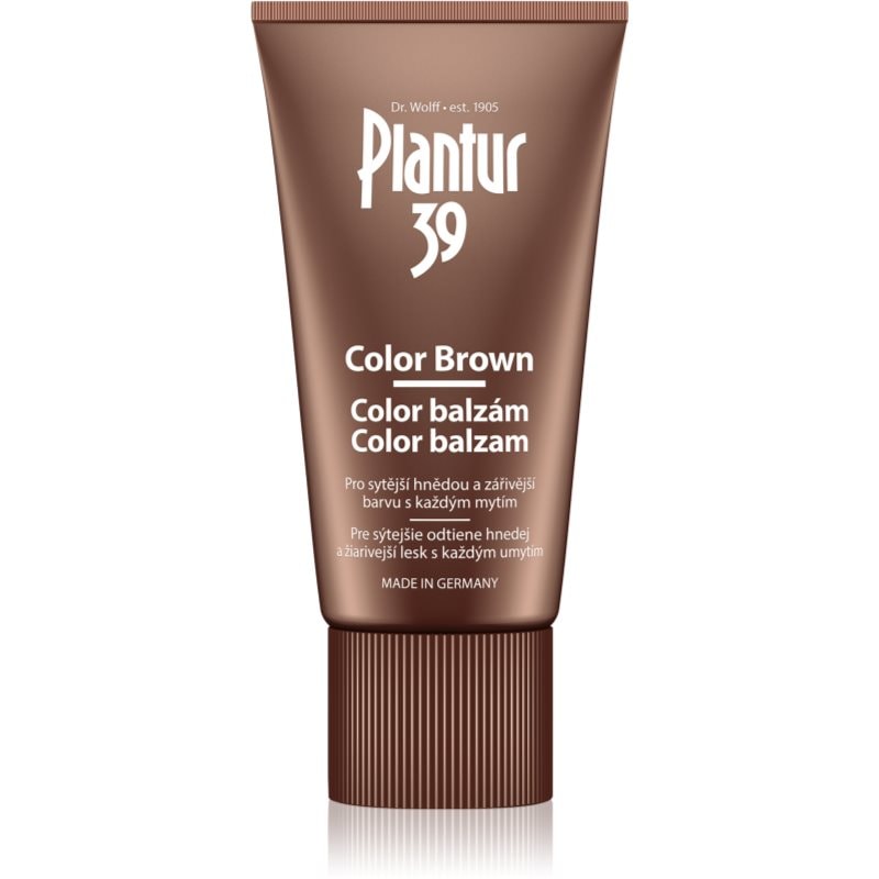 Plantur 39 Color Brown балсам с кофеин за коса с кафяви нюанси - Грижа за коса - Сравни цени от 1 магазин с безплатна доставка