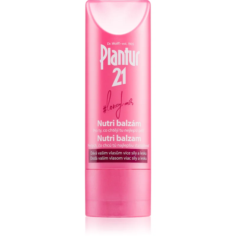 Plantur 21 #longhair балсам с кофеин за растеж на косата и укрепване от корените