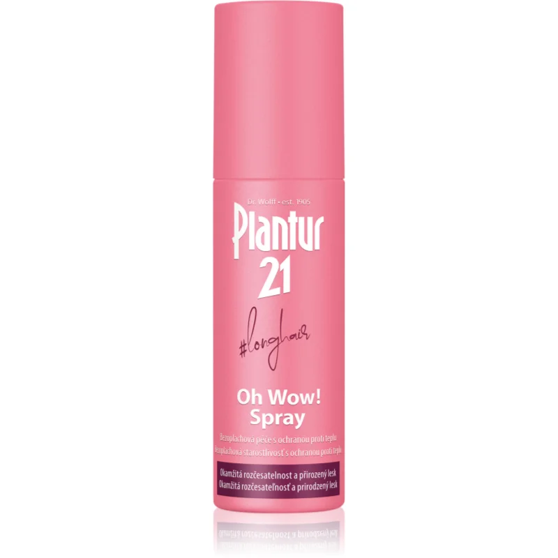 Plantur 21 #longhair Oh Wow! Spray грижа без отмиване за по-лесно разресване на косата