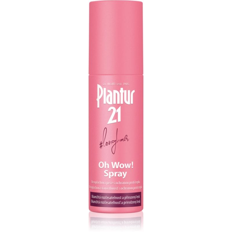 Plantur 21 #longhair Oh Wow! Spray грижа без отмиване за по-лесно разресване на косата