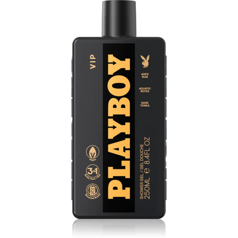 Playboy VIP For Him душ гел 3 в 1 за мъже