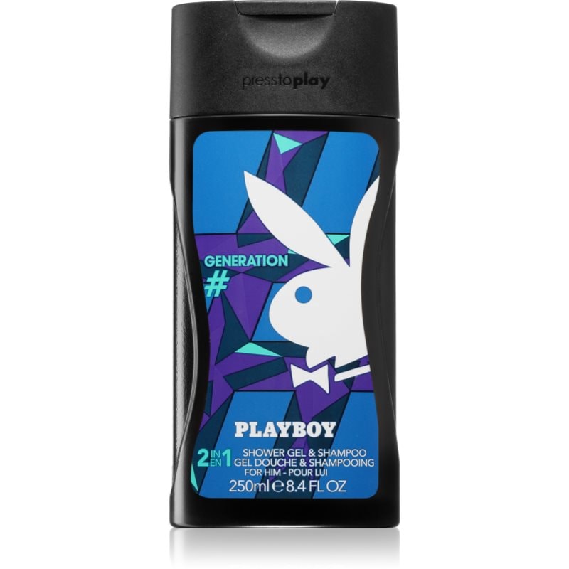 Playboy Generation душ гел 2 в 1 за мъже - Грижа за коса - Сравни цени от 1 магазин с безплатна доставка
