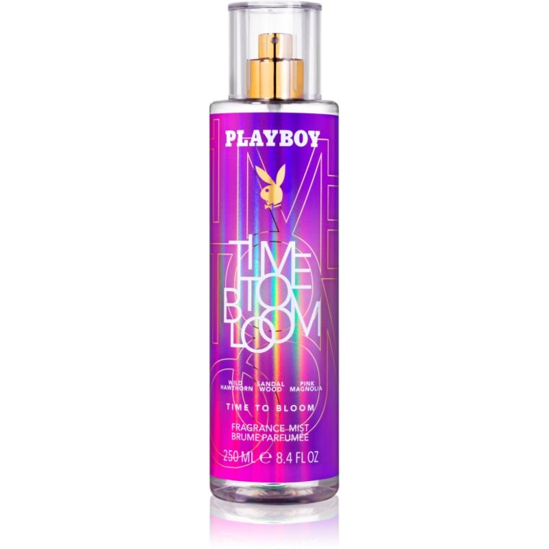 Playboy Time to Bloom спрей за тяло за жени - Грижа за тяло - Сравни цени от 1 магазин с безплатна доставка