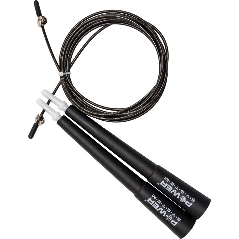 Power System Jump Rope въже за скачане боя Black - Грижа за тяло - Сравни цени от 1 магазин с безплатна доставка