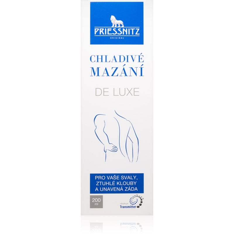 Priessnitz Cooling gel De Luxe охлаждащ масажен гел за мускули и стави