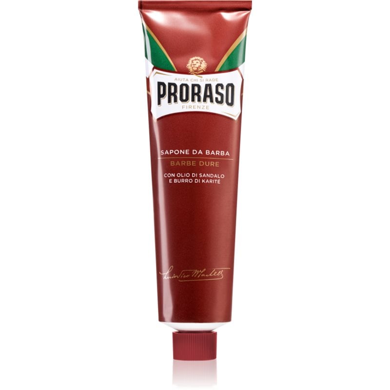 Proraso Red сапун за бръснене за твърда брада в туба