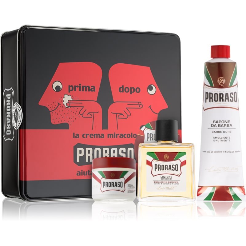 Proraso Set Whole Routie комплект за бръснене за мъже Red - Комплект - Сравни цени от 1 магазин с безплатна доставка