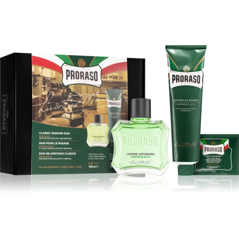 Proraso Set Shaving Duo комплект за бръснене за мъже Refreshing - Комплект - Сравни цени от 1 магазин с безплатна доставка