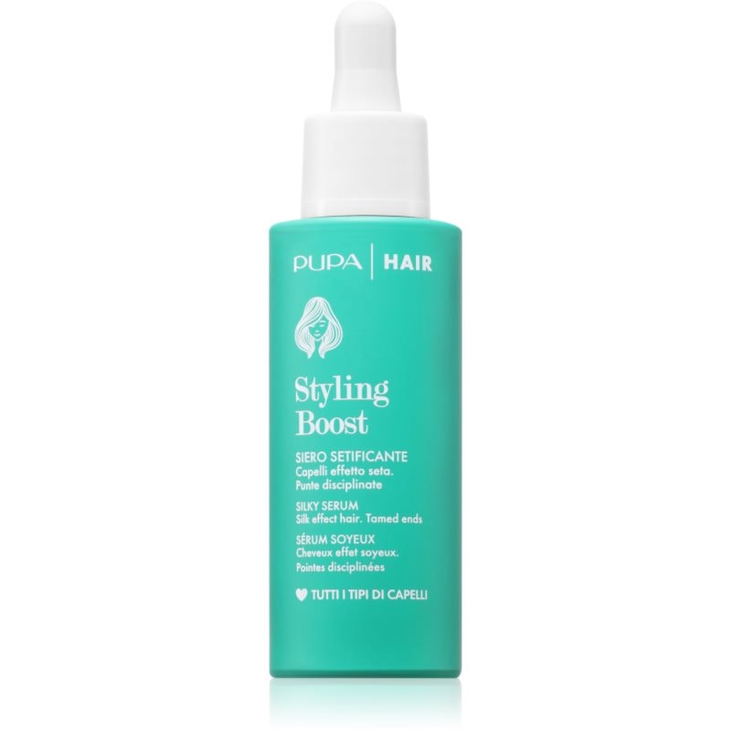PUPA Milano Styling Boost Hair Serum серум за копринено нежна коса - Грижа за коса - Сравни цени от 1 магазин с безплатна доставка