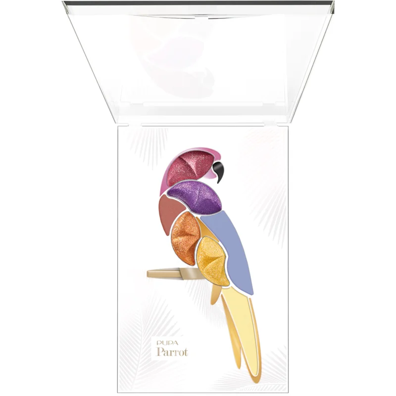 PUPA Milano Parrot палитра от сенки за очи повече нюанси 001 Samba - Грим - Сравни цени от 1 магазин с безплатна доставка