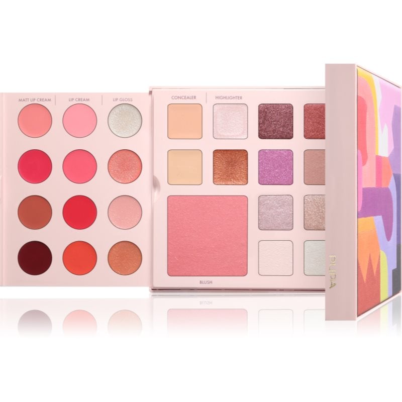 PUPA Milano Pupart M мултифункционална палитра за очи и устни IVORY