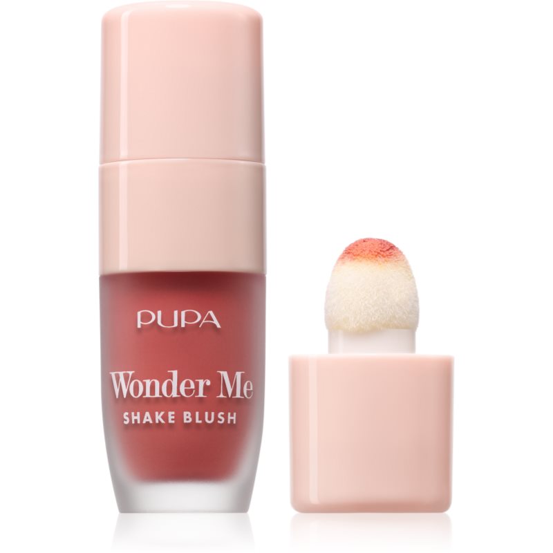 PUPA Milano PUPA Milano Wonder Me Shake Blush кремообразен руж за озаряване на лицето - Унисекс парфюм 5мл - Сравни цени от 1 магазин с безплатна доставка