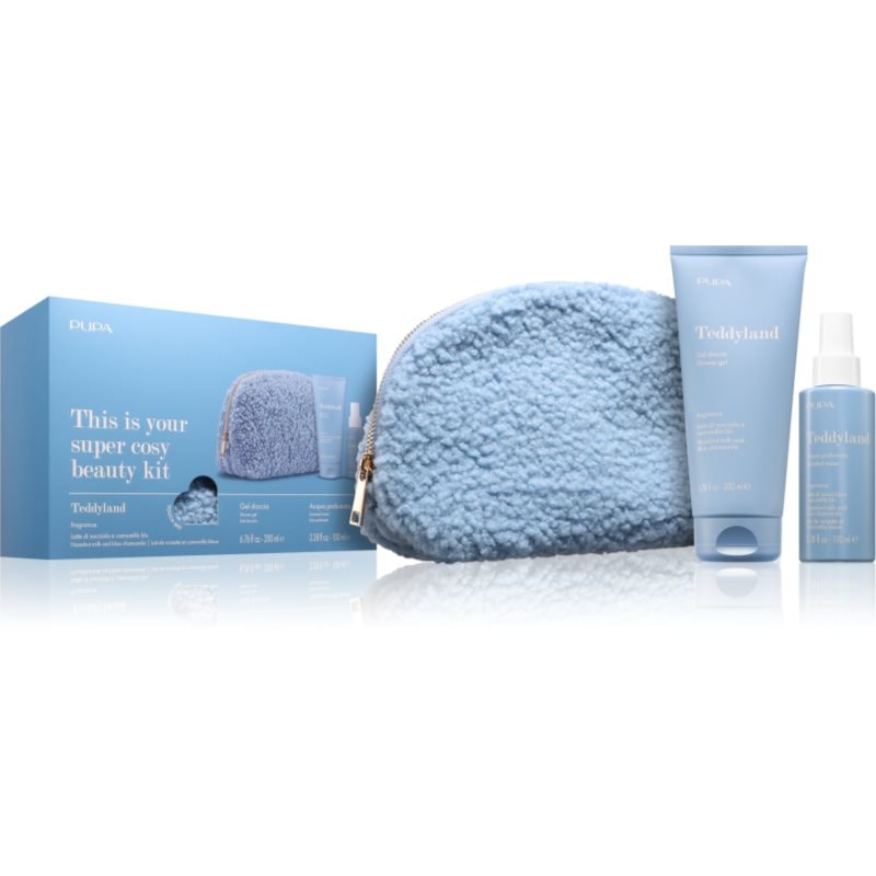 PUPA Milano Teddyland Kit подаръчен комплект за жени Hazelnut Milk and Blue Chamomille - Комплект - Сравни цени от 1 магазин с безплатна доставка