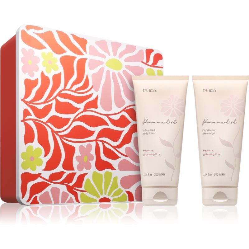 PUPA Milano Flower Artist Kit подаръчен комплект аромати Enchanting Rose