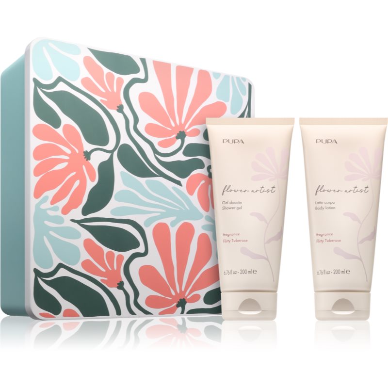 PUPA Milano Flower Artist Kit подаръчен комплект аромати Flirty Tuberose - Комплект - Сравни цени от 1 магазин с безплатна доставка