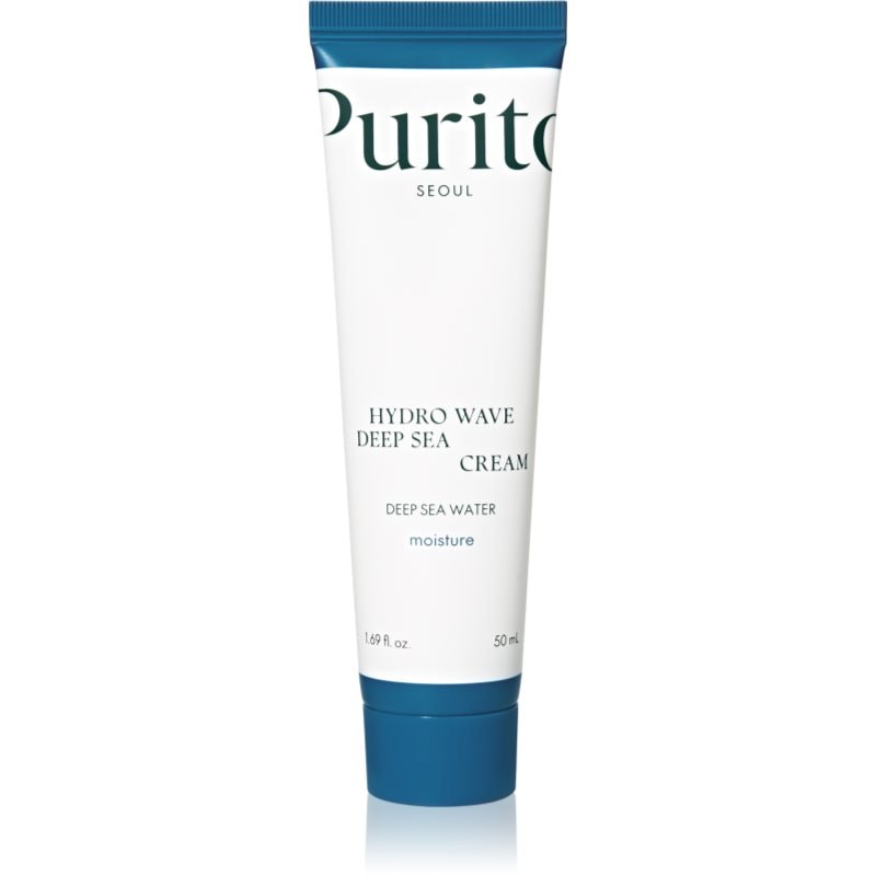 Purito Hydro Wave Deep Sea Cream хидратиращ крем за лице с анти-бръчков ефект - Грижа за лице - Сравни цени от 1 магазин с безплатна доставка