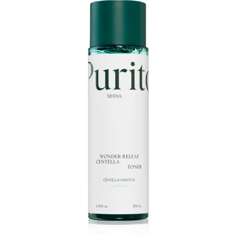 Purito Wonder Releaf Centella Toner хидратиращ тоник за успокояване и подсилване на чувствителната кожа