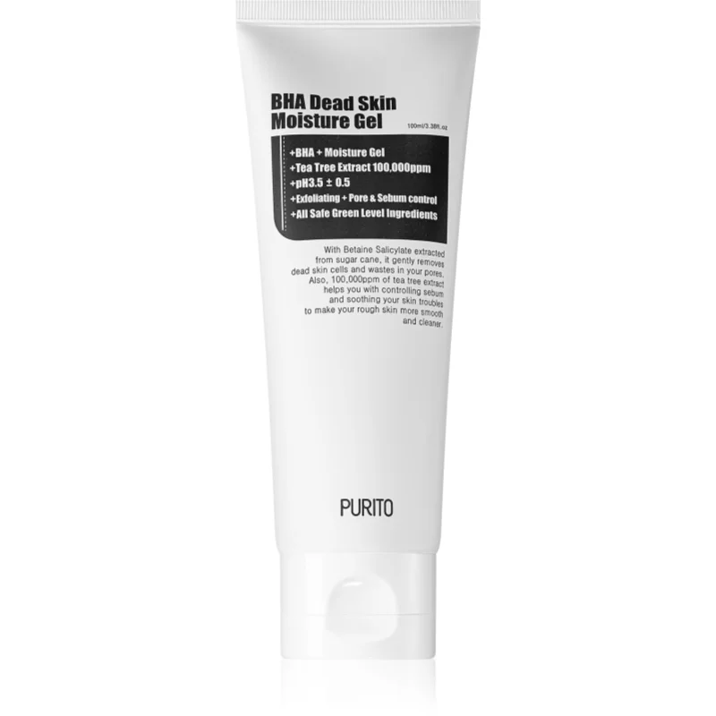 Purito BHA Dead Skin Moisture ексфолиращ почистващ гел с хидратиращ ефект - Грижа за лице - Сравни цени от 1 магазин с безплатна доставка
