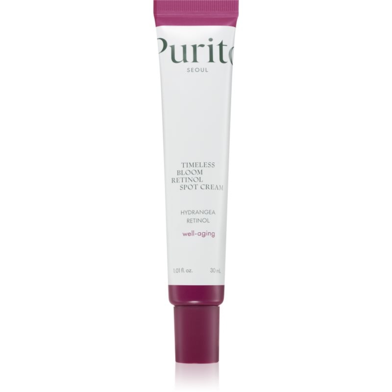 Purito Timeless Bloom Retinol Spot Cream концентрат за проблемна кожа против бръчки за околоочния контур - Грижа за лице - Сравни цени от 1 магазин с безплатна доставка
