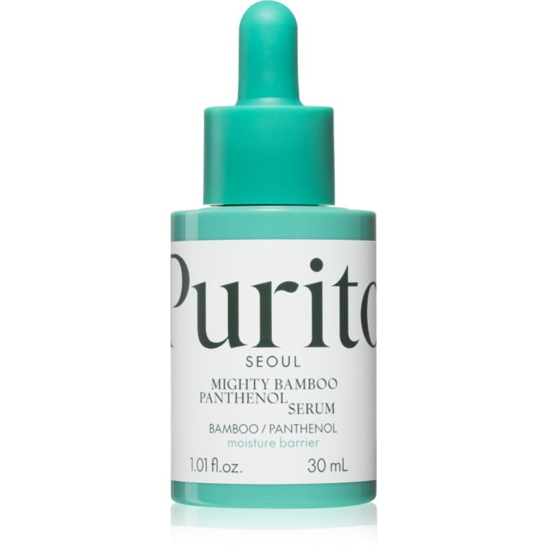 Purito Mighty Bamboo Panthenol Serum интензивно регенериращ серум възстановяващ кожната бариера