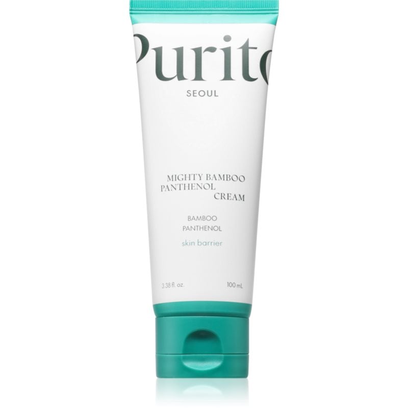 Purito Mighty Bamboo Panthenol Cream интензивен регенериращ крем възстановяващ кожната бариера