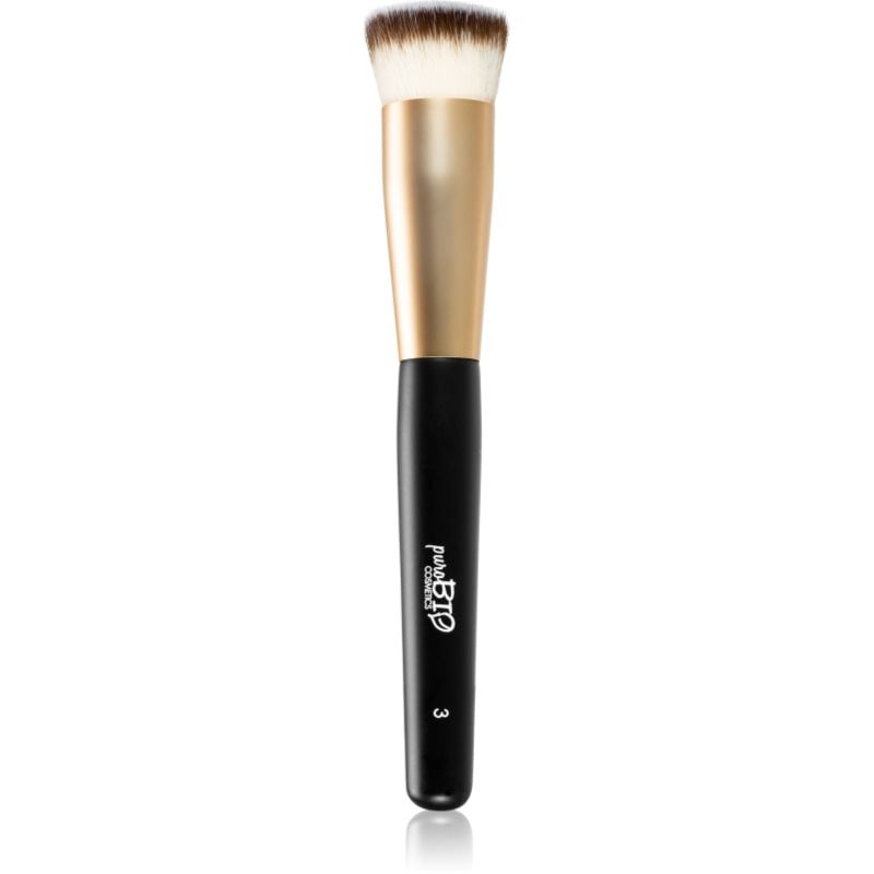 puroBIO Cosmetics N°03 кабуки четка за фон дьо тен
