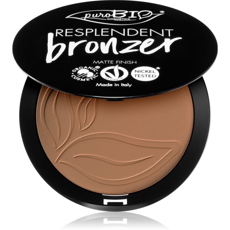puroBIO Cosmetics Resplendent бронзант с матиращ ефект