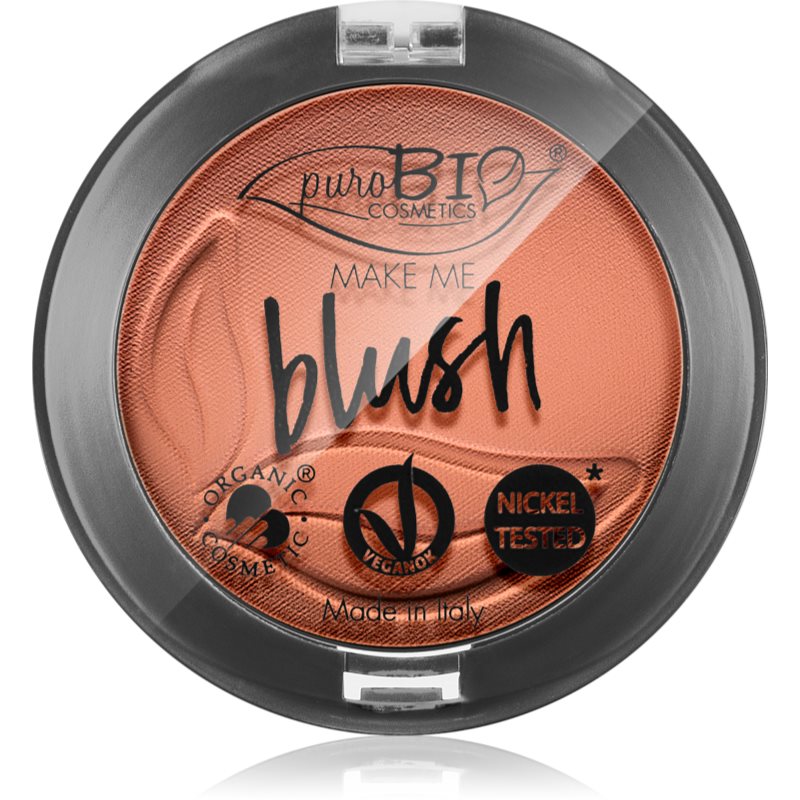 puroBIO Cosmetics puroBIO Cosmetics Long-lasting Blush дълготраен руж - Унисекс парфюм 2мл - Сравни цени от 1 магазин с безплатна доставка