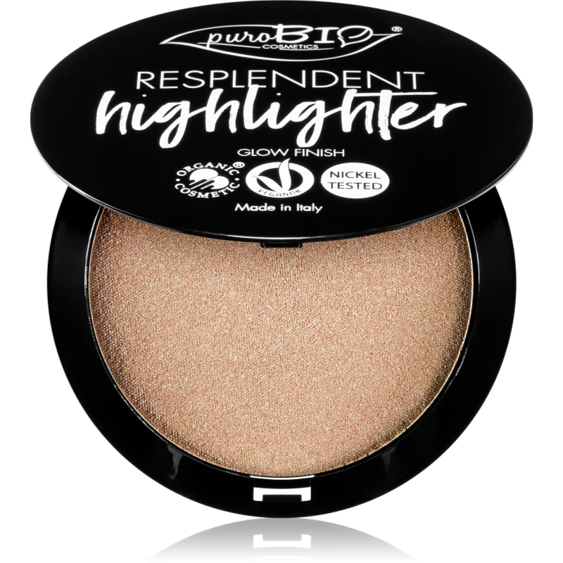 puroBIO Cosmetics Resplendent Highlighter кремообразен озарител - Грим - Сравни цени от 1 магазин с безплатна доставка