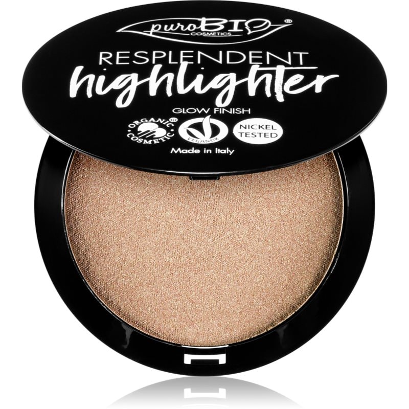 puroBIO Cosmetics Resplendent Highlighter кремообразен озарител - Грим - Сравни цени от 1 магазин с безплатна доставка