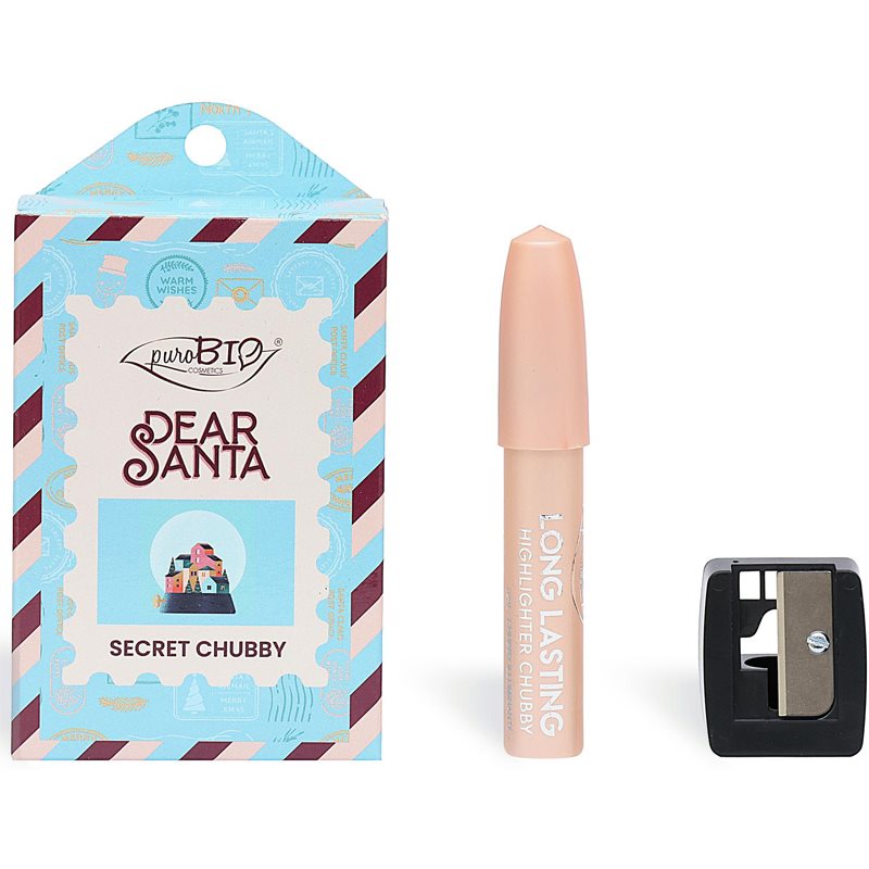 puroBIO Cosmetics puroBIO Cosmetics Dear Santa Secret Chubby подаръчен комплект - Унисекс парфюм - Сравни цени от 1 магазин с безплатна доставка