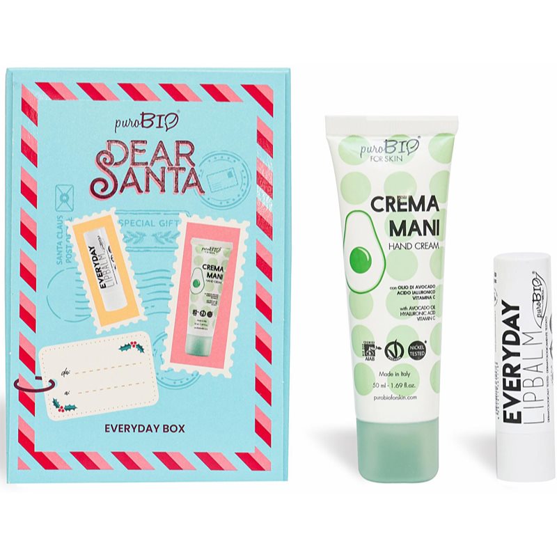 puroBIO Cosmetics Dear Santa Everyday Box подаръчен комплект - Комплект - Сравни цени от 1 магазин с безплатна доставка
