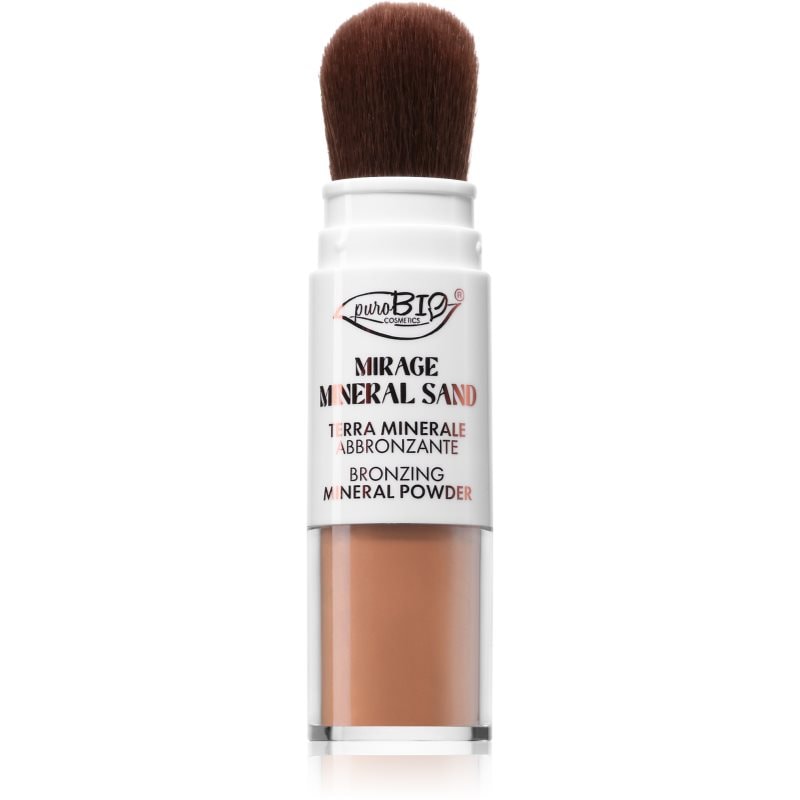 puroBIO Cosmetics Mirage Mineral Sand минерална бронзираща пудра за лице и тяло - Грим - Сравни цени от 1 магазин с безплатна доставка