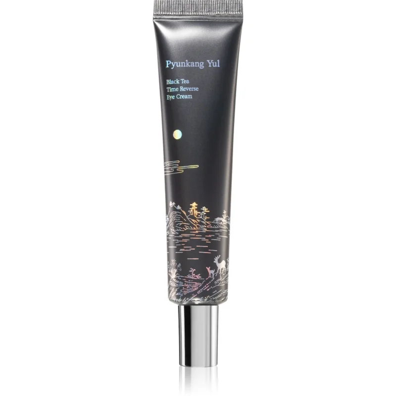 Pyunkang Yul Black Tea Time Reverse Eye Cream коригиращ крем за околоочната зона за освежаване и изглаждане на кожата