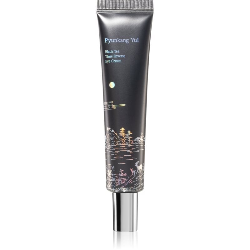 Pyunkang Yul Black Tea Time Reverse Eye Cream коригиращ крем за околоочната зона за освежаване и изглаждане на кожата