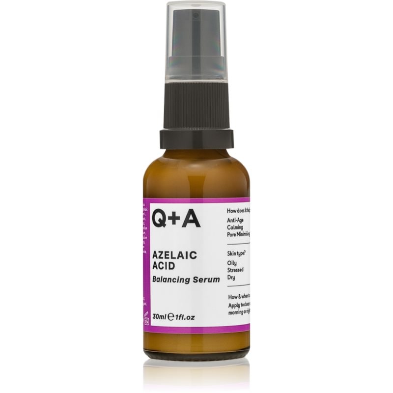 Q+A Azelaic Acid изравняващ серум за подобряване качеството на кожата - Грижа за лице - Сравни цени от 1 магазин с безплатна доставка