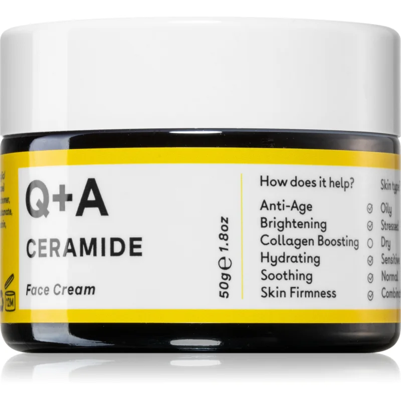 Q+A Ceramide витализиращ крем за лице с церамиди