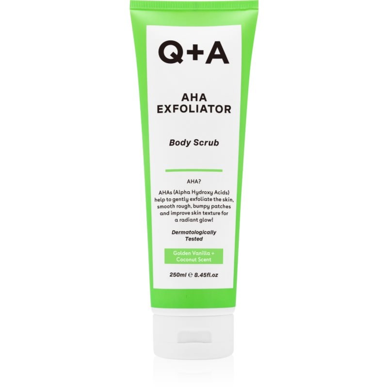 Q+A AHA Exfoliator пилинг за тяло s AHA - Грижа за тяло - Сравни цени от 1 магазин с безплатна доставка