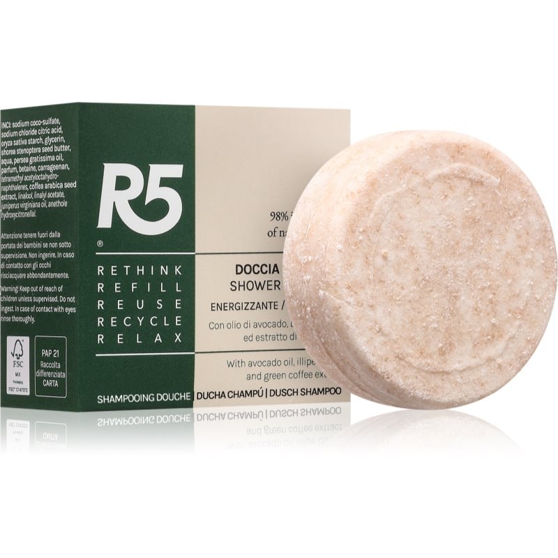 R5 Energizing Твърд шампоан за тяло и коса - Грижа за коса - Сравни цени от 1 магазин с безплатна доставка