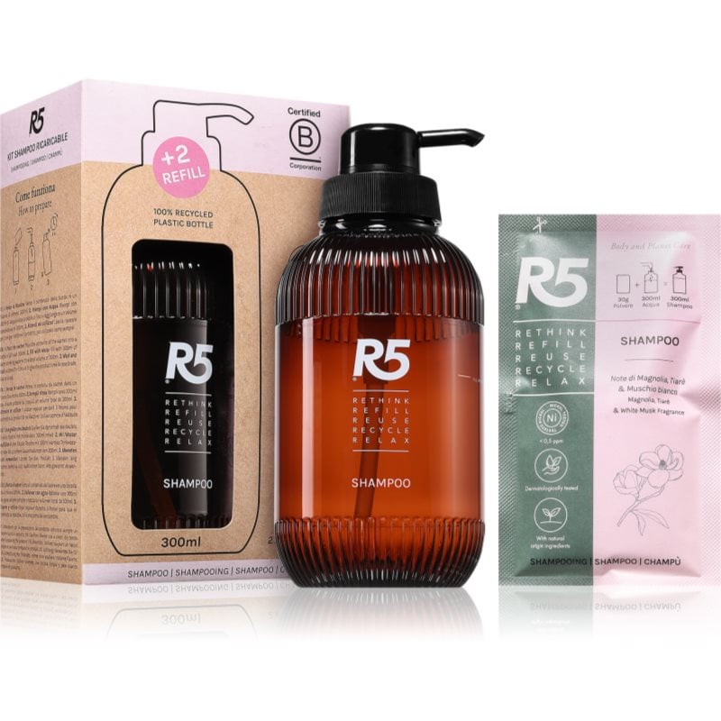 R5 Shampoo шампоан + резервен пълнител