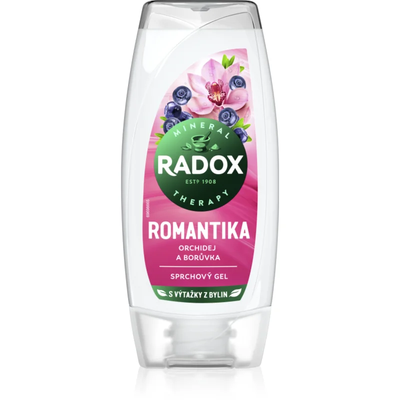 Radox Romantic Orchid & Blueberry лек душ крем