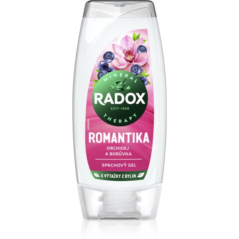 Radox Romantic Orchid & Blueberry лек душ крем
