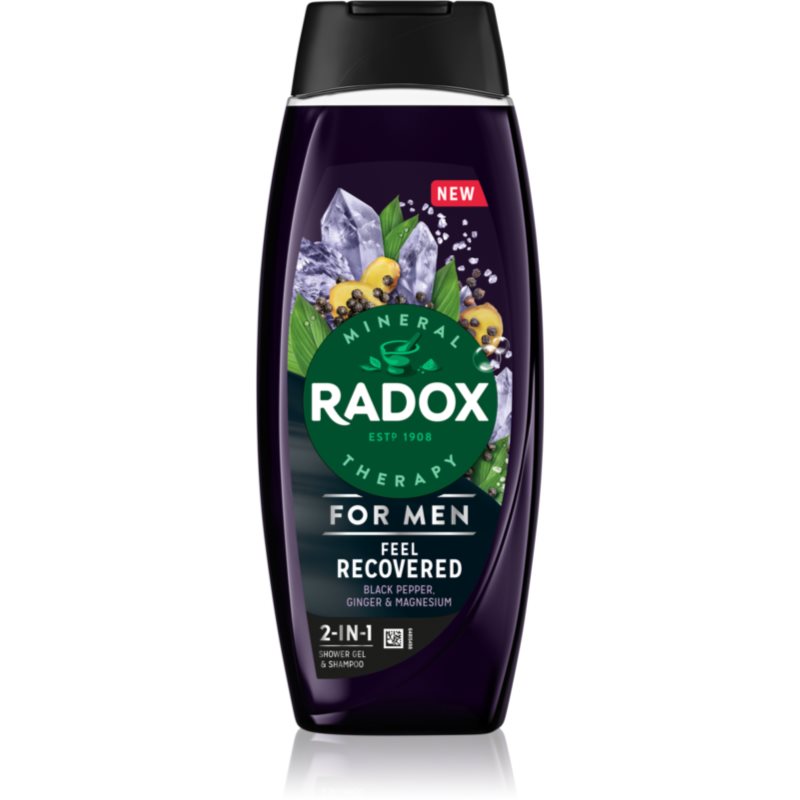 Radox Feel Recovered душ-гел за мъже 2 в 1 - Грижа за коса - Сравни цени от 1 магазин с безплатна доставка