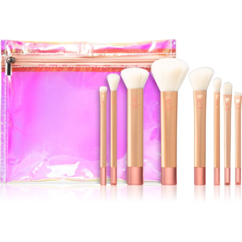 Real Techniques Real Techniques The Wanderer комплект за пътуване с четки и чантичка мини - Унисекс парфюм - Сравни цени от 1 магазин с безплатна доставка