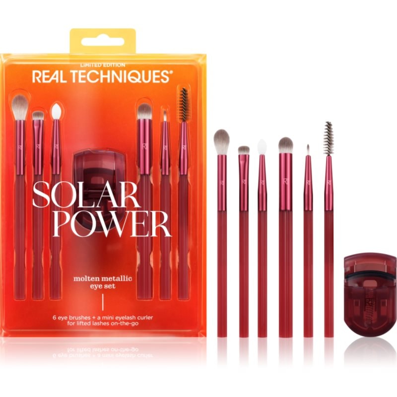 Real Techniques Solar Power Metallic Eye Set комплект четки за очи - Комплект - Сравни цени от 1 магазин с безплатна доставка