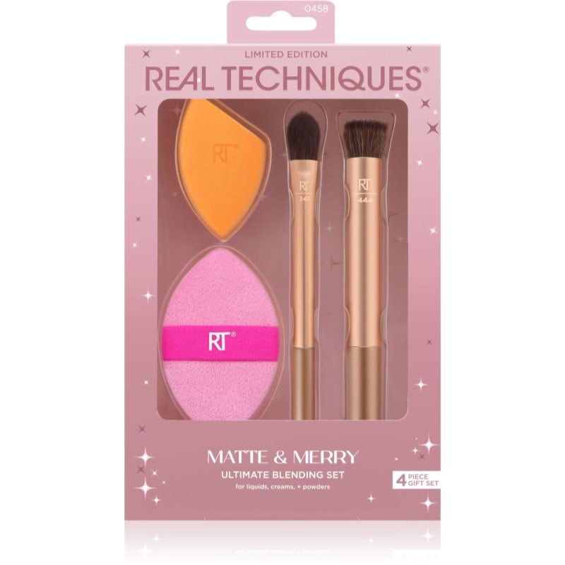 Real Techniques Matte & Merry Ultimated Blending Set комплект четки - Комплект - Сравни цени от 1 магазин с безплатна доставка