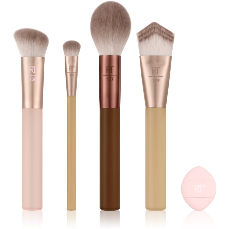 Real Techniques New Nudes Blurred Base Kit комплект четки - Комплект - Сравни цени от 1 магазин с безплатна доставка